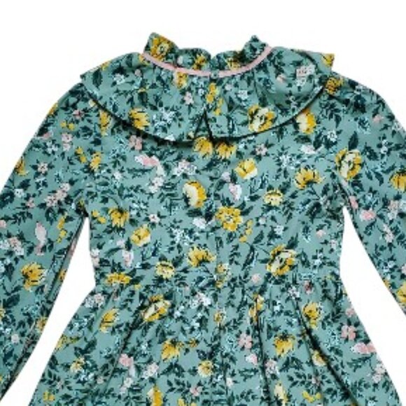 Janie and Jack Floral Bird Dress Size 10 - Picture 5 of 5